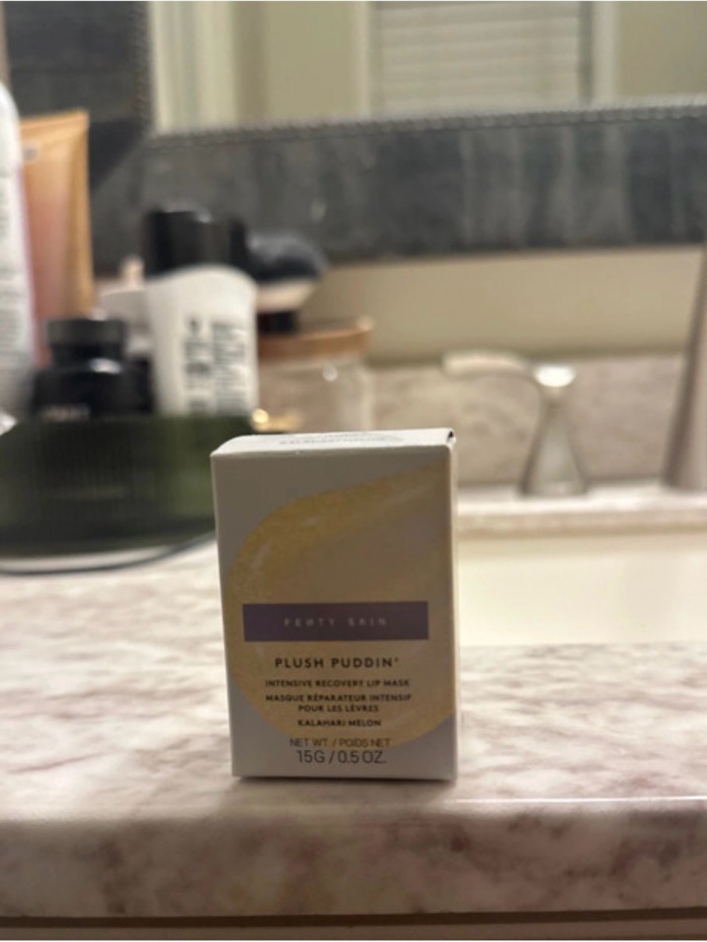 Plush Puddin' Intensive Recovery Lip Mask - Yellow